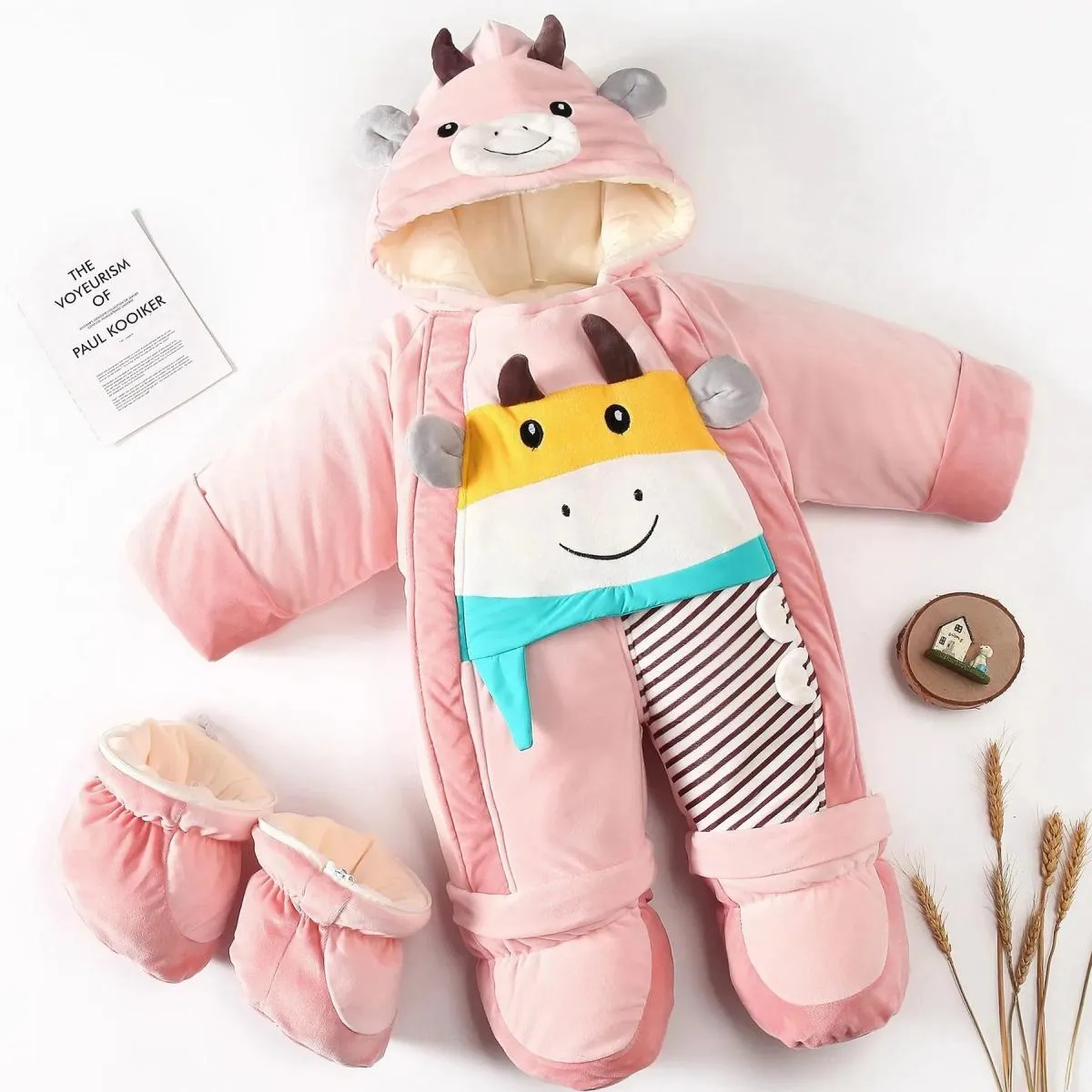 30 Giubbotti invernali appena nati Tuta Costume per bambini Pagliaccetti Neonato Bambino Vestiti per ragazze Abbigliamento per r