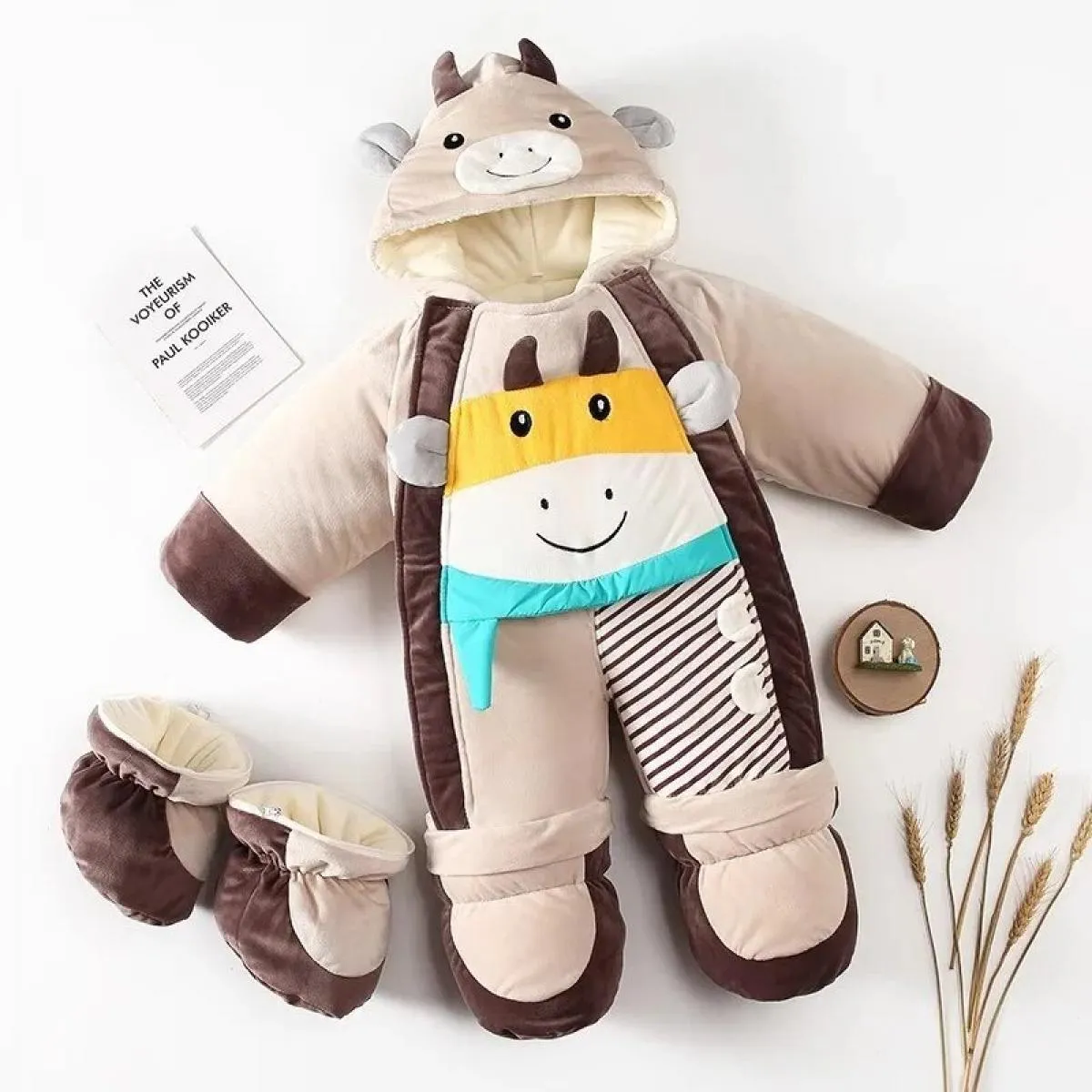 30 Giubbotti invernali appena nati Tuta Costume per bambini Pagliaccetti Neonato Bambino Vestiti per ragazze Abbigliamento per r