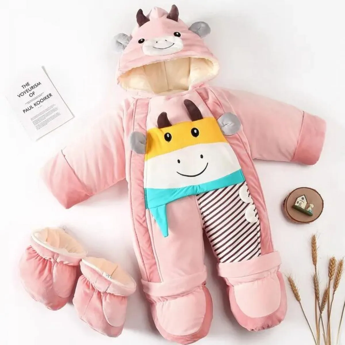 30 Giubbotti invernali appena nati Tuta Costume per bambini Pagliaccetti Neonato Bambino Vestiti per ragazze Abbigliamento per r