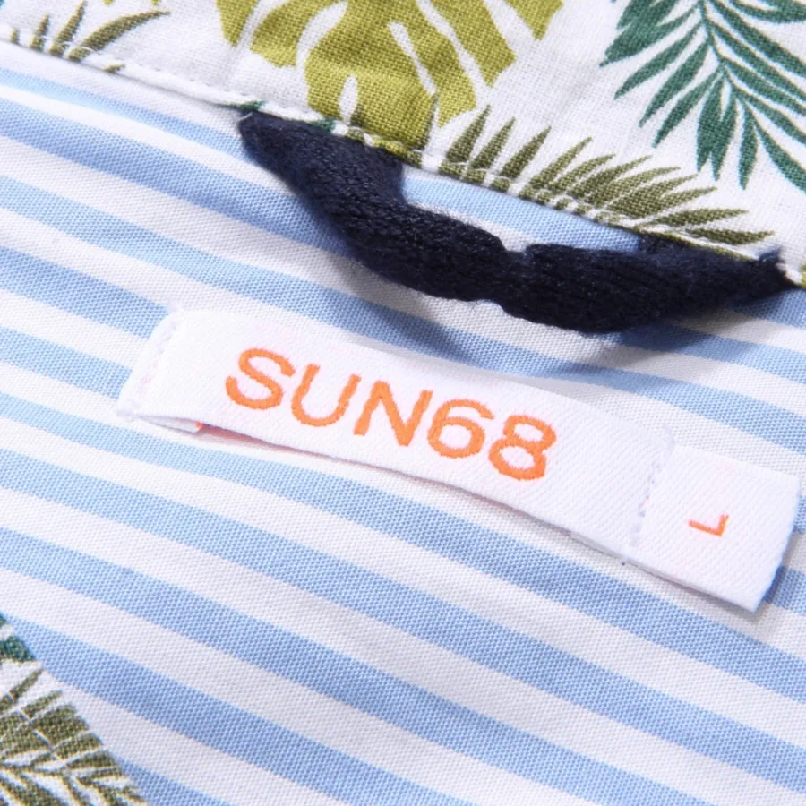 7521AL camicia uomo SUN 68 man korean shirt