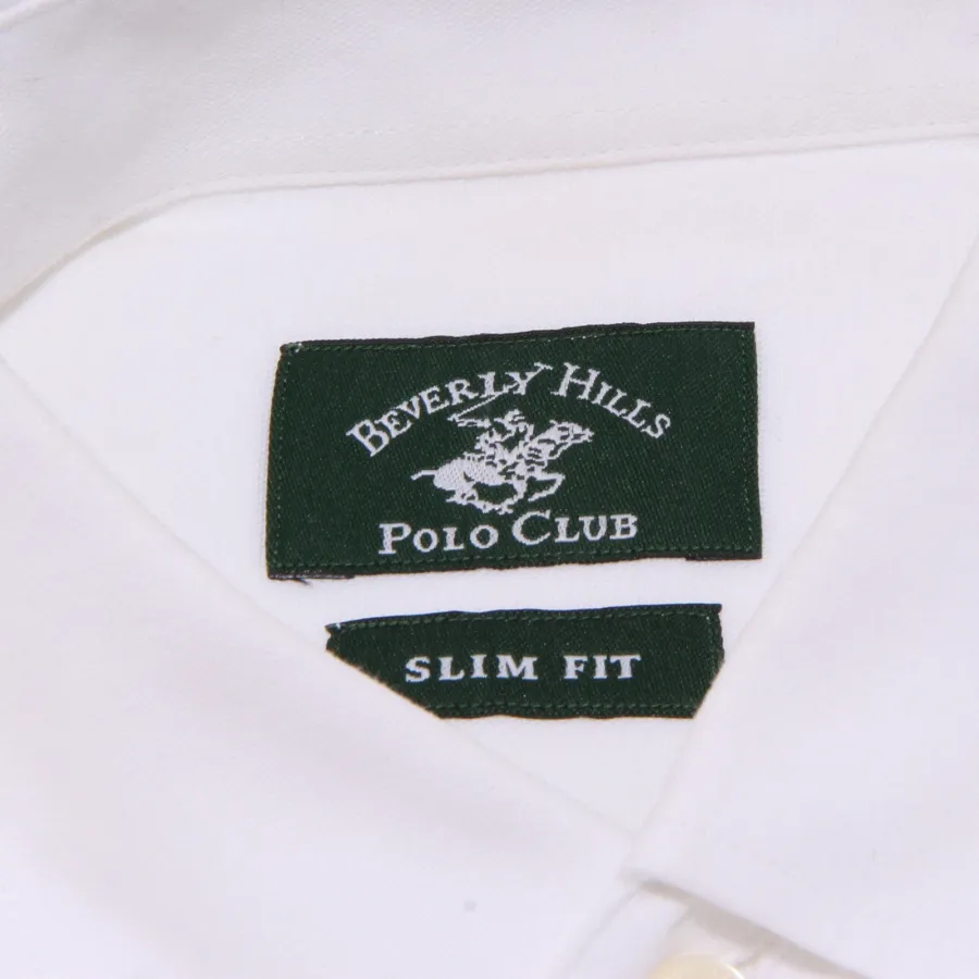 7571K camicia uomo BEVERLY HILLS POLO CLUB SLIM FIT shirt man
