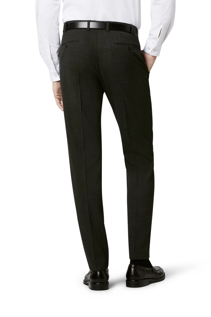 Abito verde scuro digel drop sei modern fit lana stretch