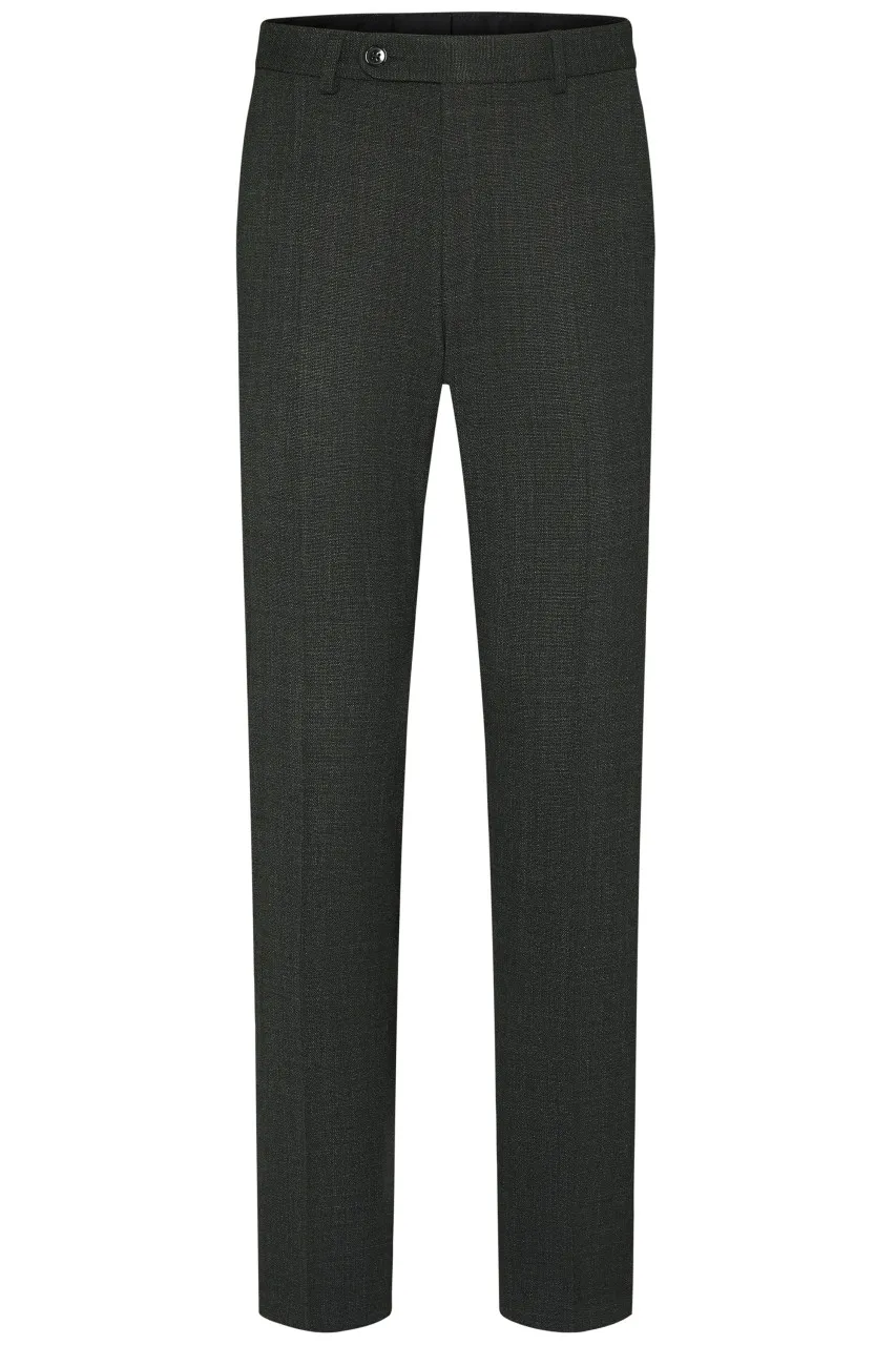 Abito verde scuro digel drop sei modern fit lana stretch