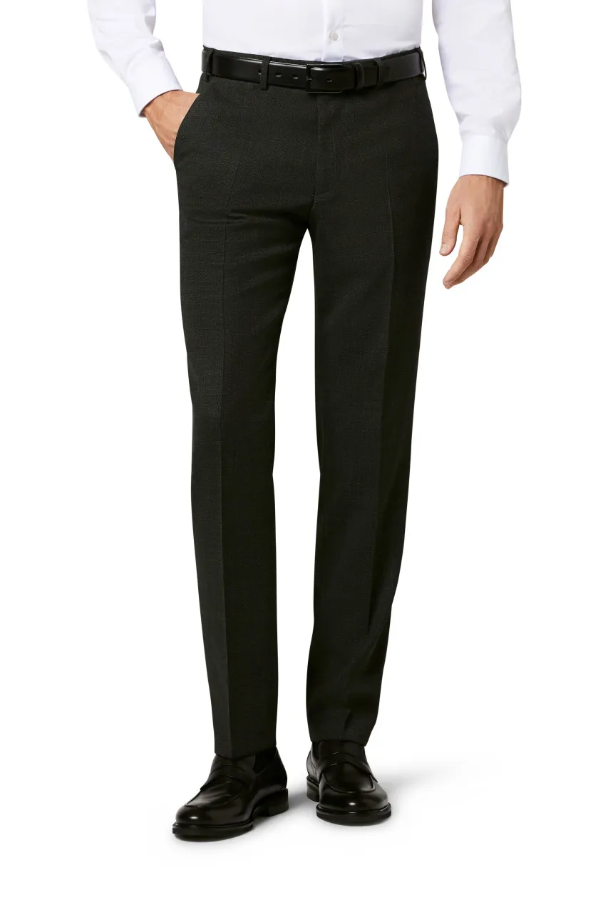 Abito verde scuro digel drop sei modern fit lana stretch