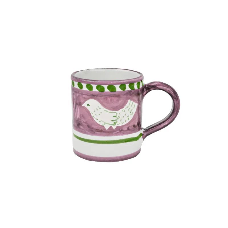 Arcucci Materia piuma rosa mug cilindrico 33 cl