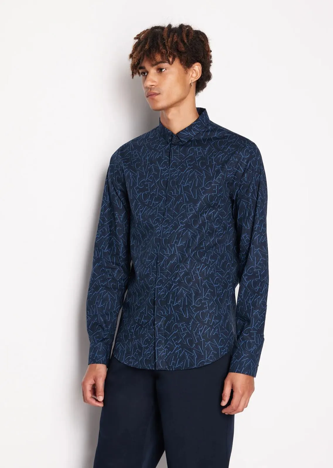    Armani Exchange Camicia Uomo 6RZC25 ZNEAZ    
