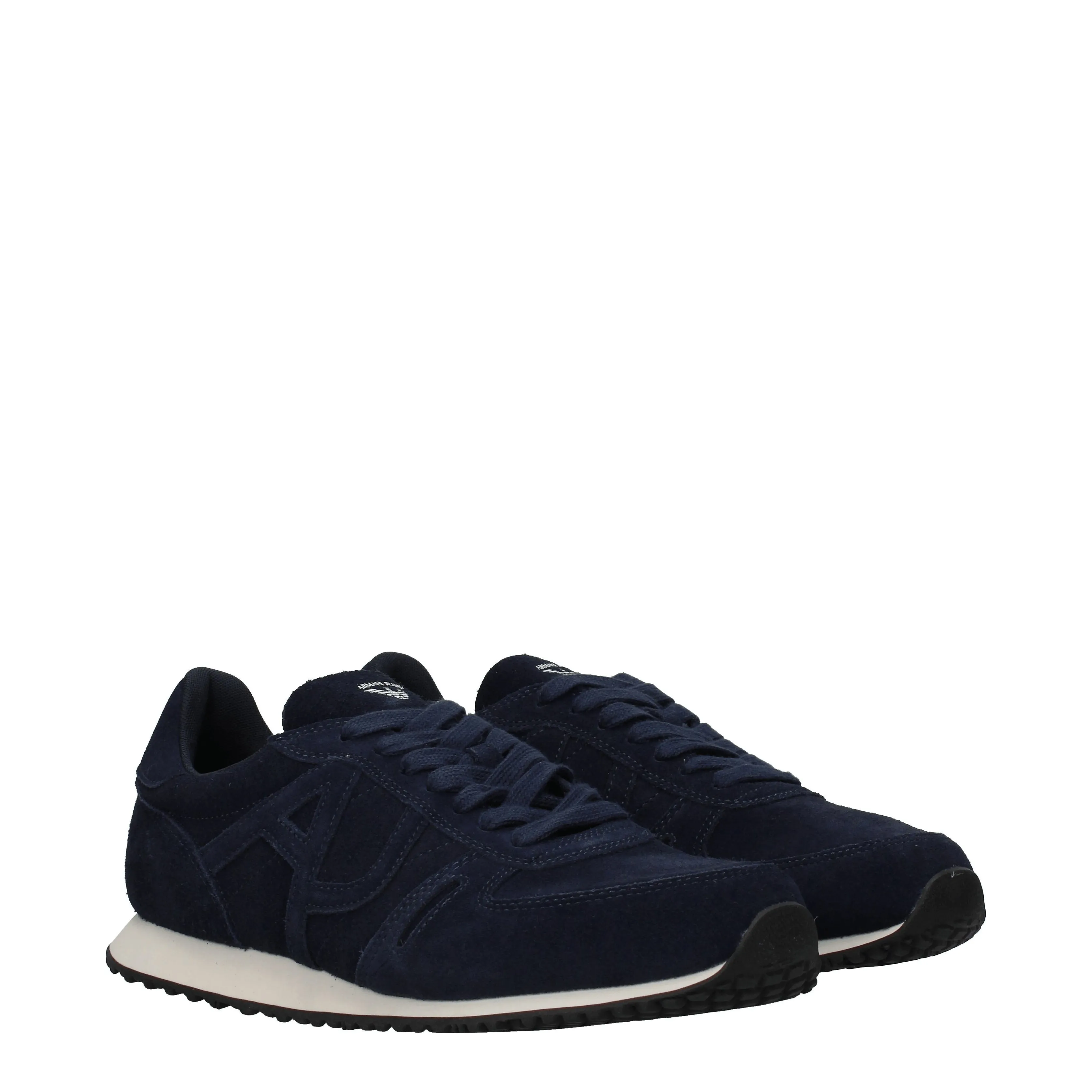Armani Jeans Sneakers Uomo Camoscio Blu