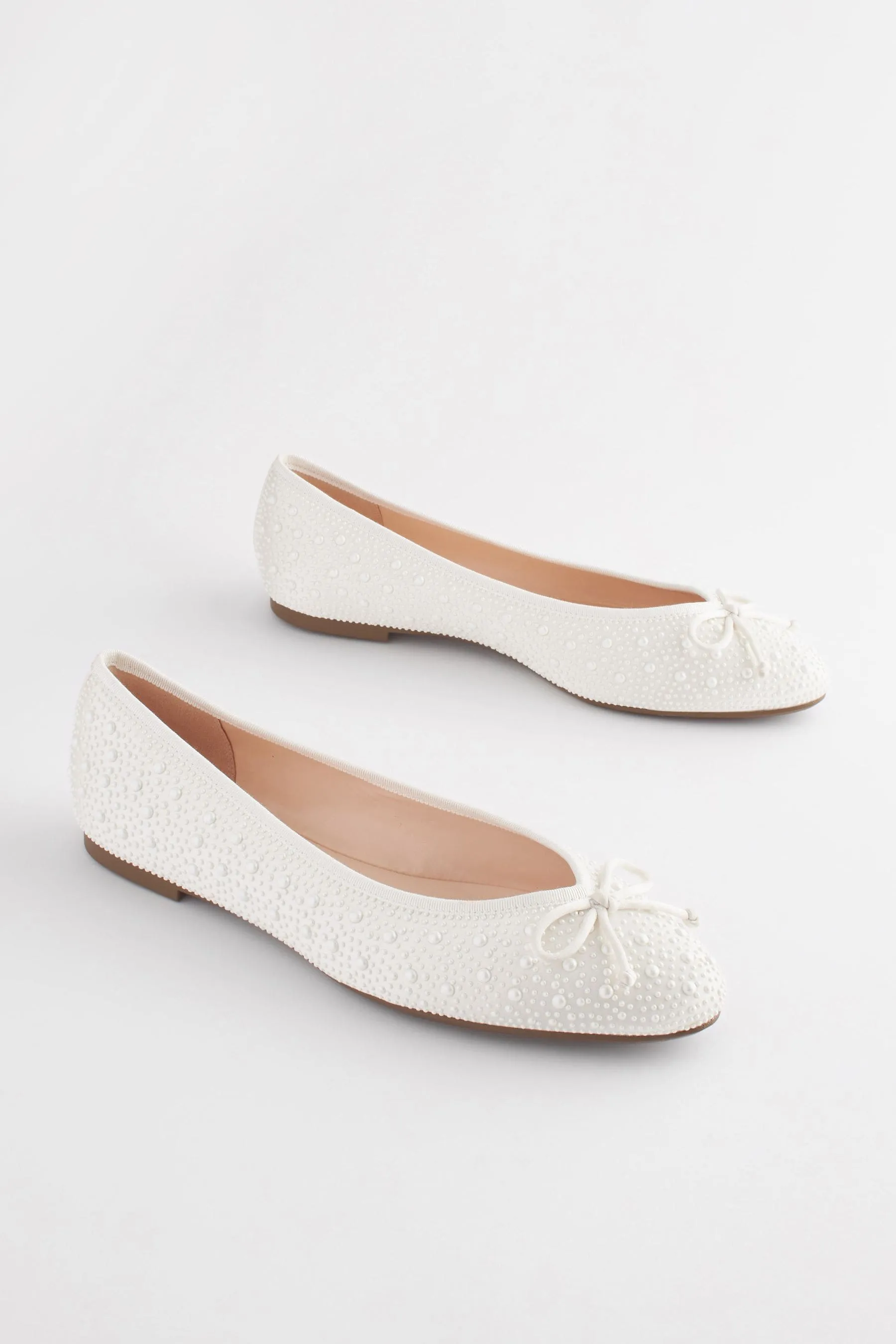 Avorio  - Forever Comfort - Ballerine da sposa con perle Scarpe