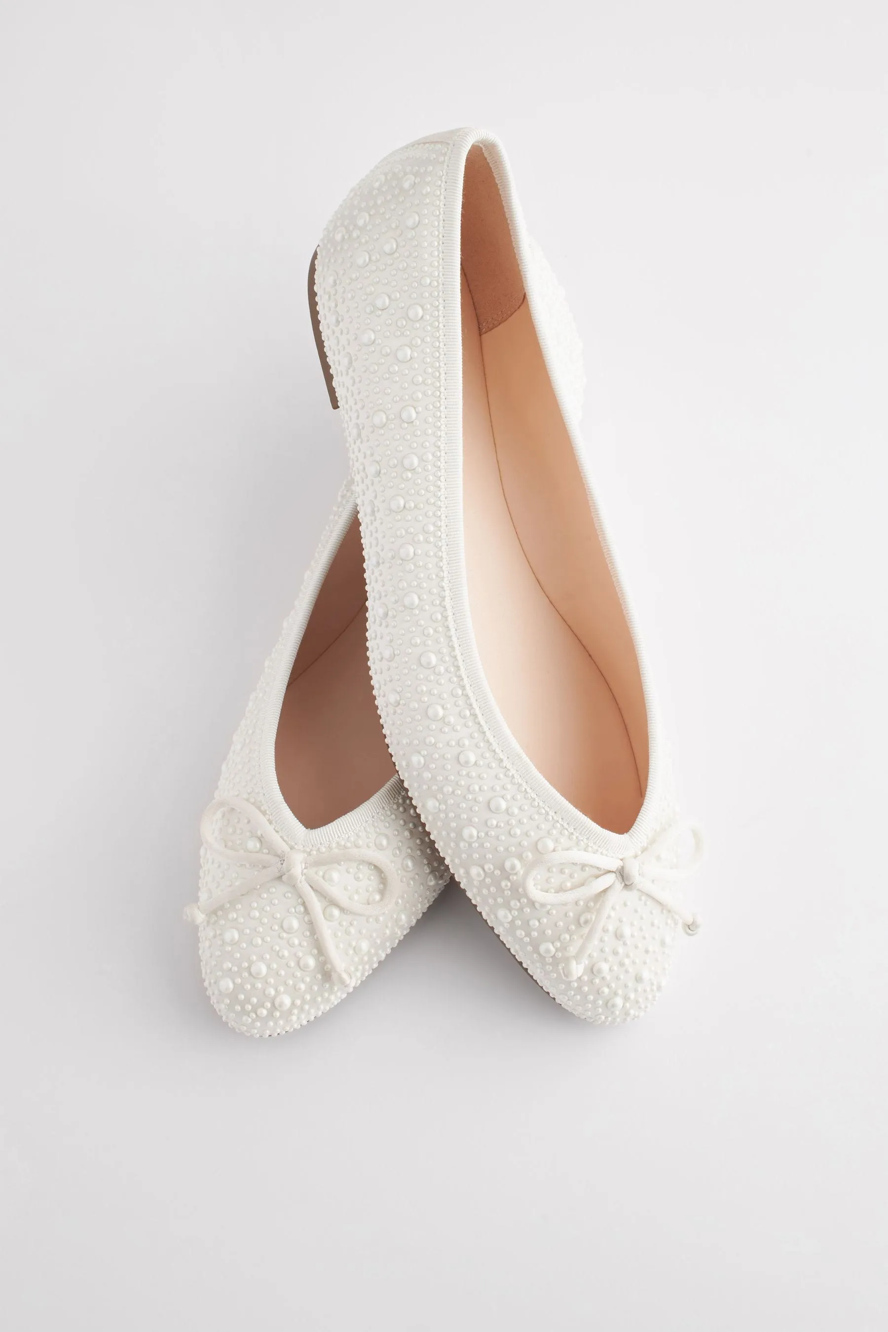 Avorio  - Forever Comfort - Ballerine da sposa con perle Scarpe