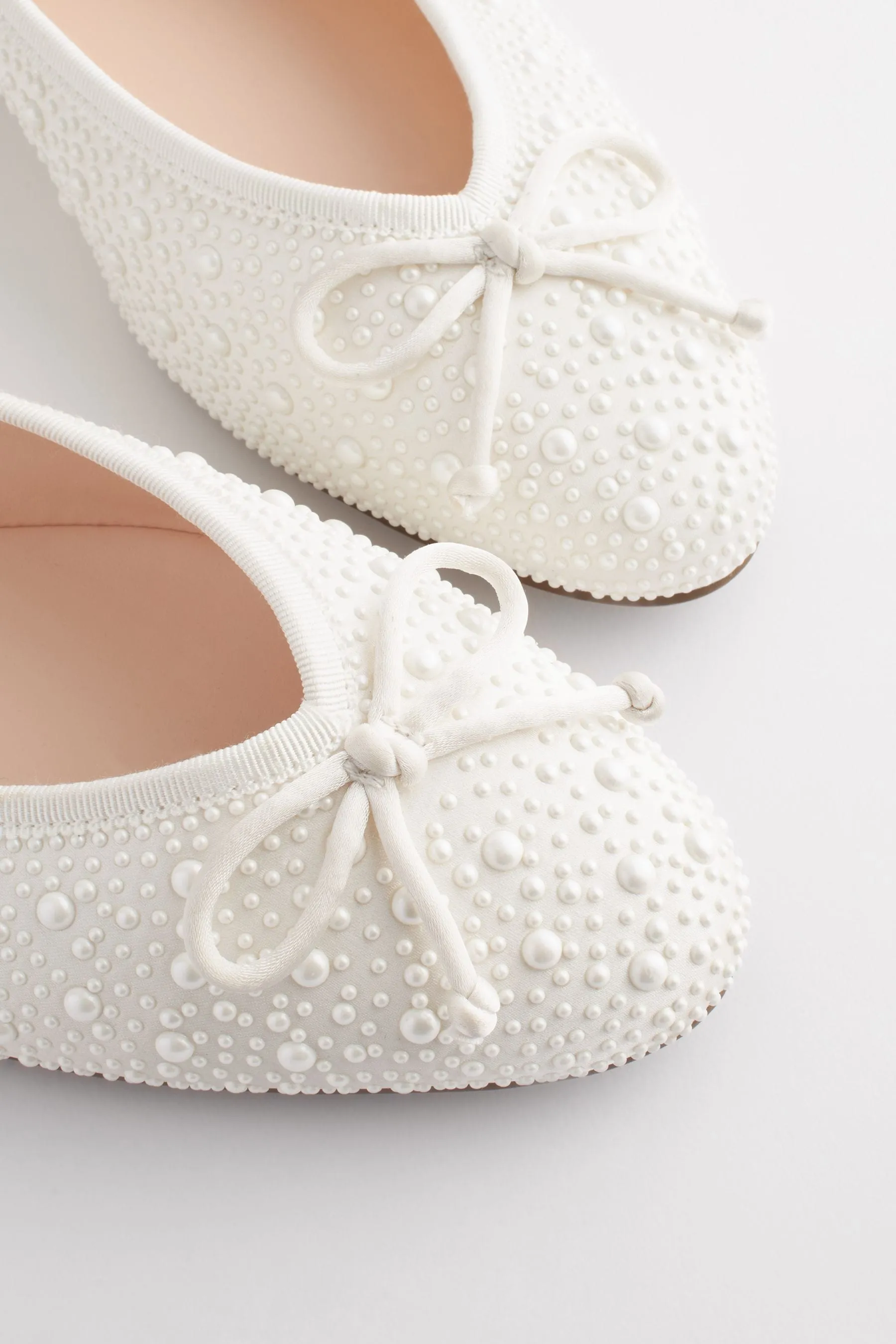 Avorio  - Forever Comfort - Ballerine da sposa con perle Scarpe