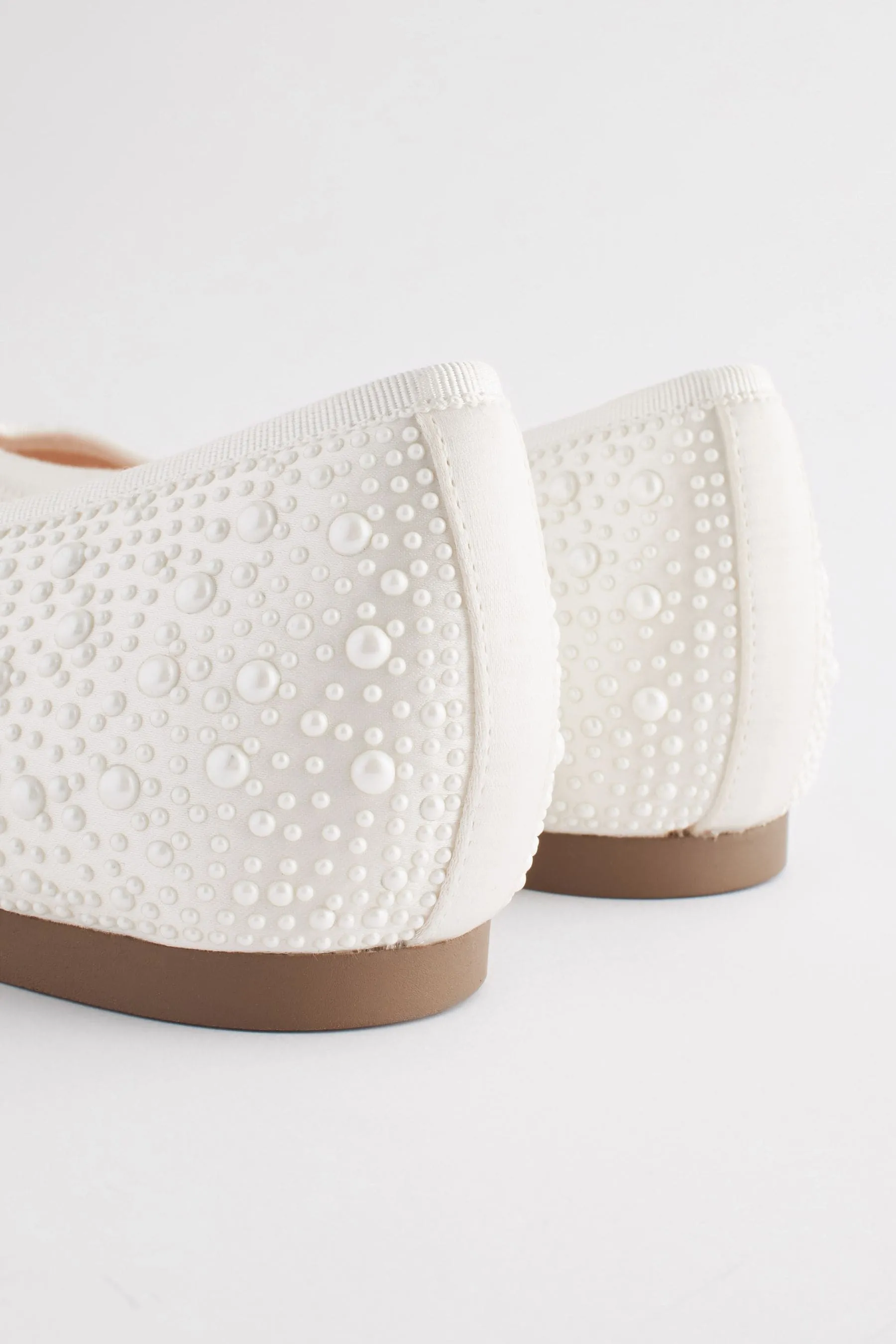 Avorio  - Forever Comfort - Ballerine da sposa con perle Scarpe