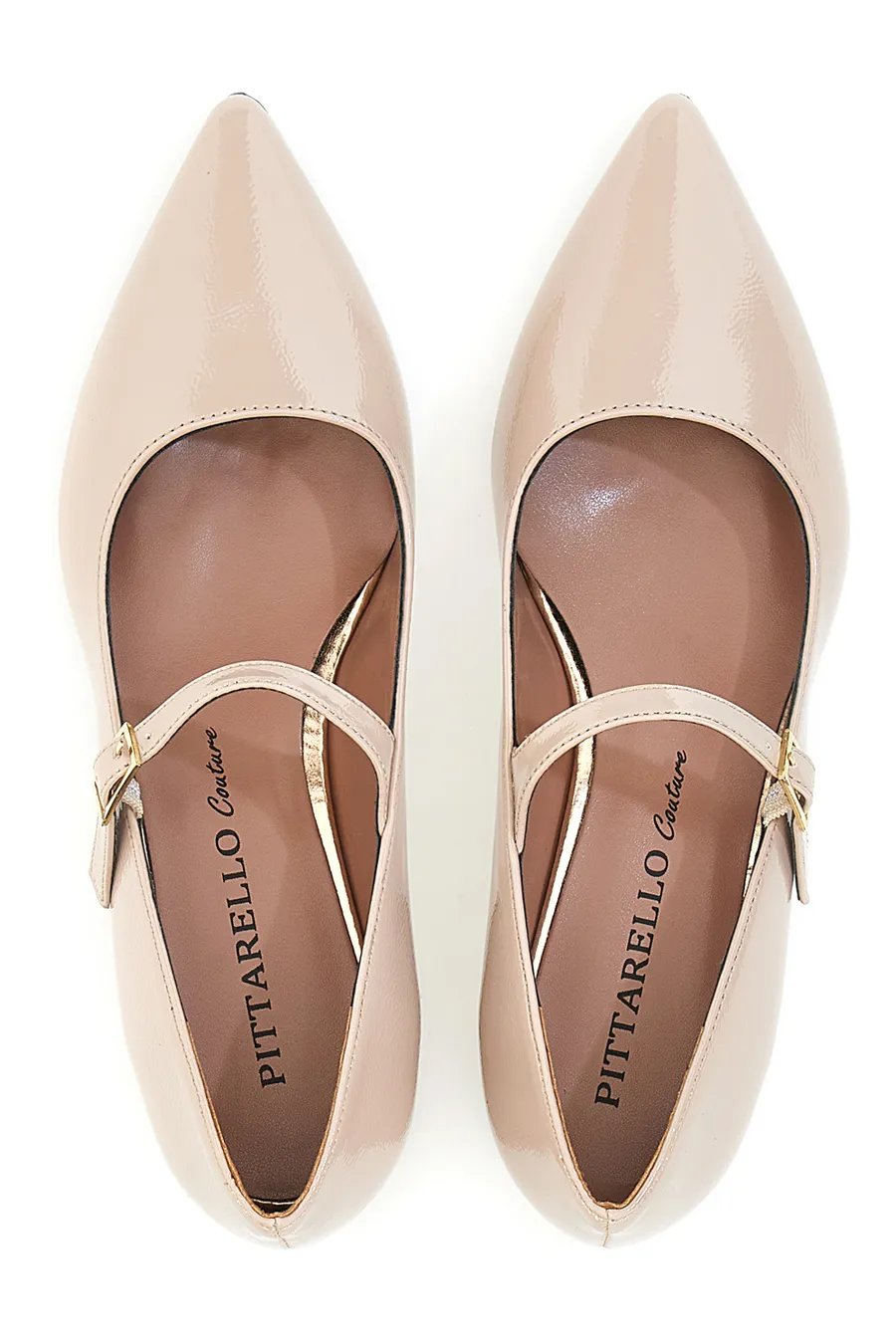 Ballerine a Punta Nude Pittarello Couture 903