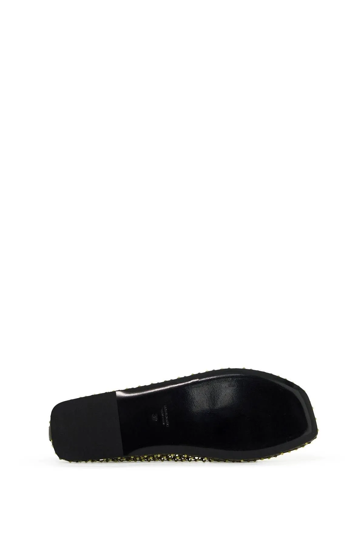 Ballerine Minette in rete con cristalli