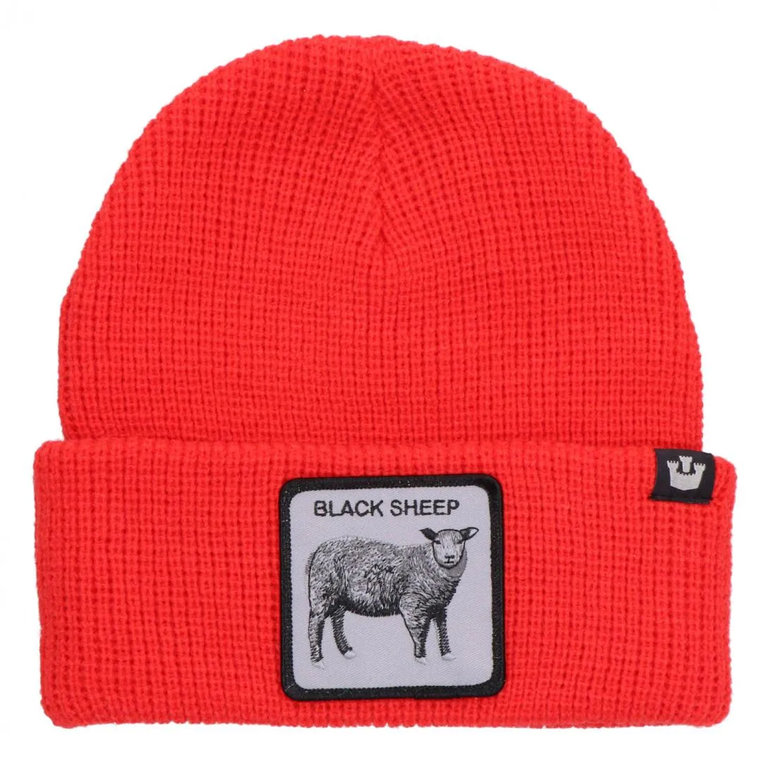 BEANIES ANIMAL Rosso Black Sheep