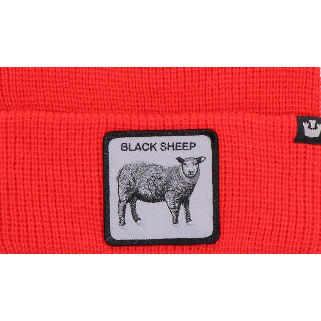 BEANIES ANIMAL Rosso Black Sheep