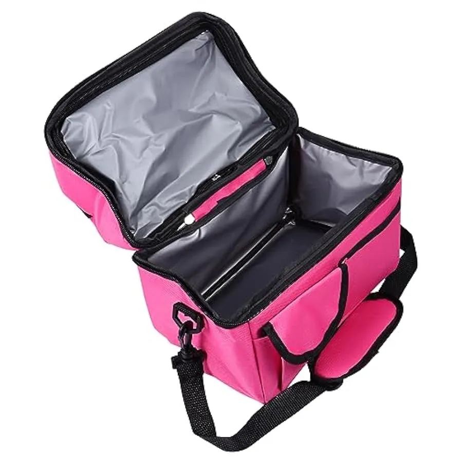 BESPORTBLE 3 Pezzi Sacchetto Isolante Bento Borsa Da Picnic Tote Borsa Termica Per Il Pranzo Borse Di Conservazione Del Calore B