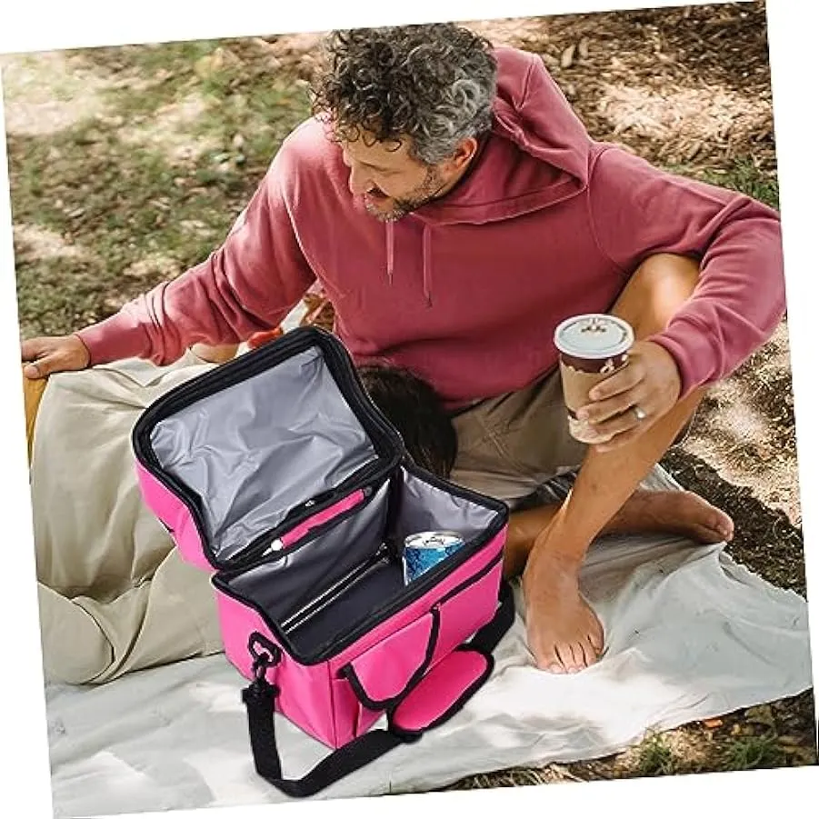 BESPORTBLE 3 Pezzi Sacchetto Isolante Bento Borsa Da Picnic Tote Borsa Termica Per Il Pranzo Borse Di Conservazione Del Calore B