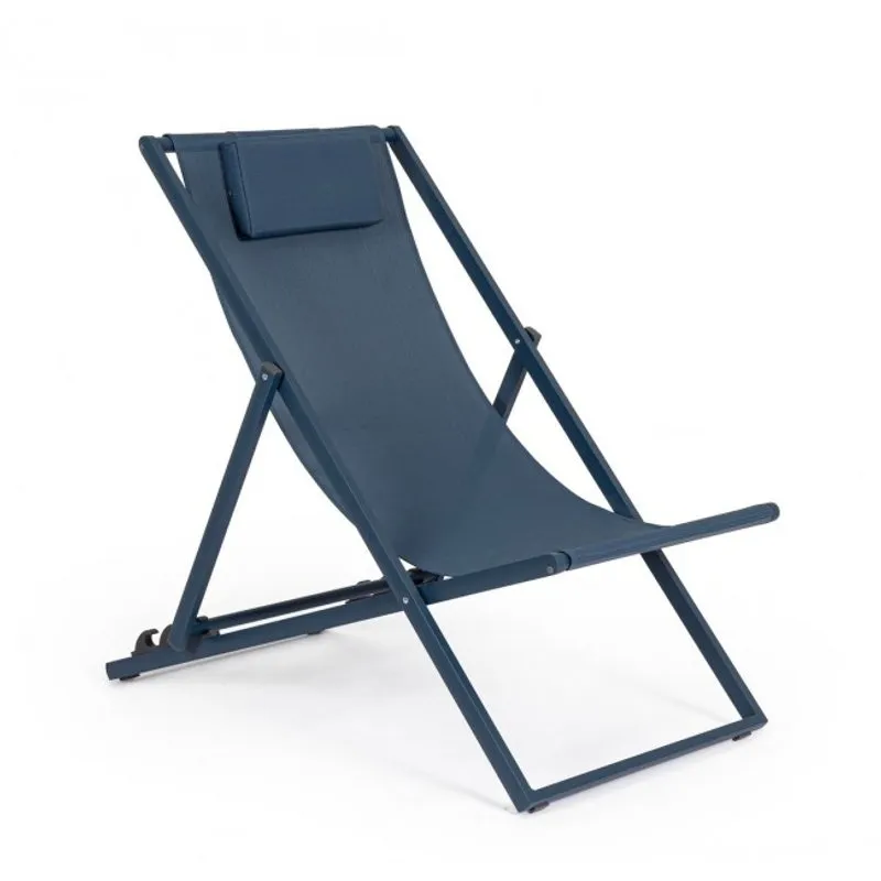 Bizzotto outdoor Set 4 sdrai Taylor navy