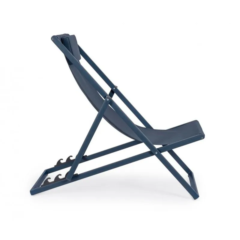 Bizzotto outdoor Set 4 sdrai Taylor navy
