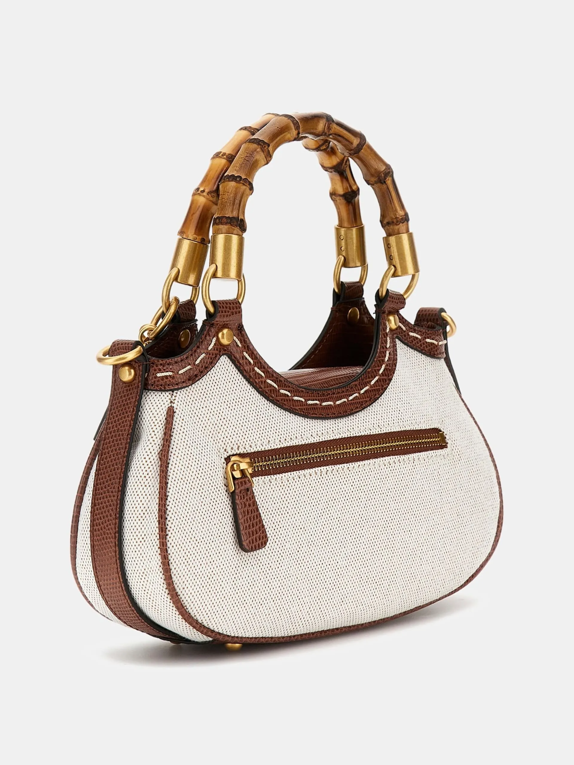 Borsa a mano zabry bamboo guess