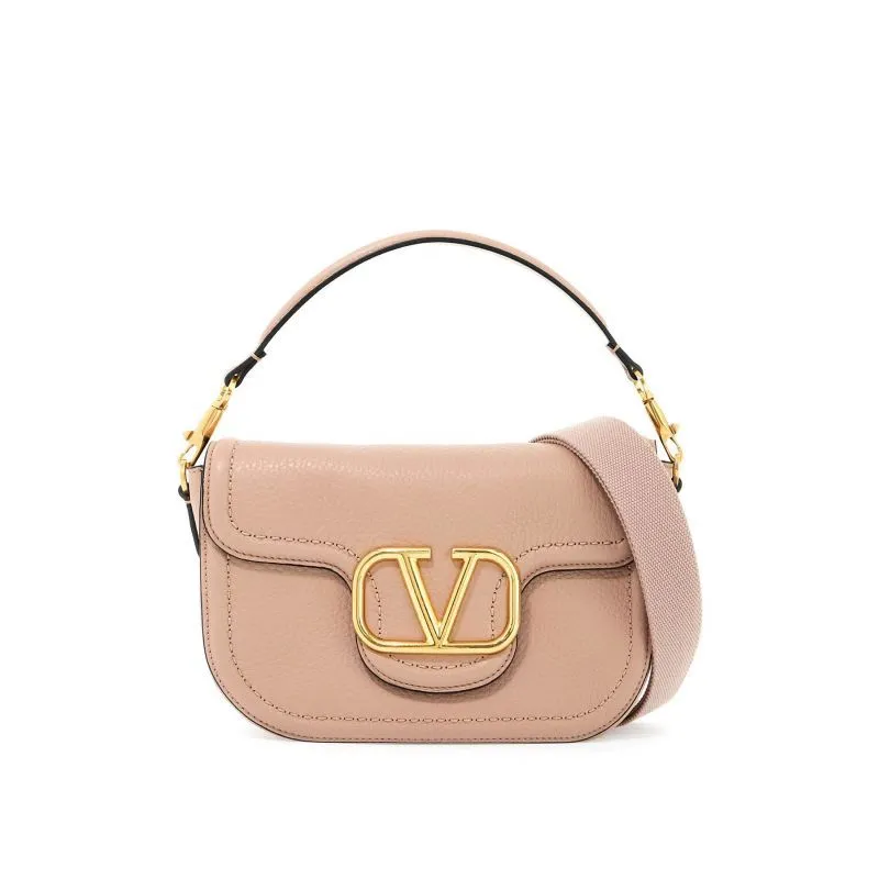 Borsa a spalla Alltime in pelle martellata