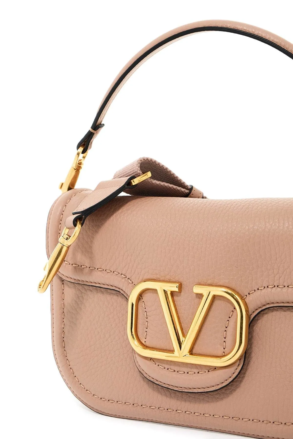 Borsa a spalla Alltime in pelle martellata