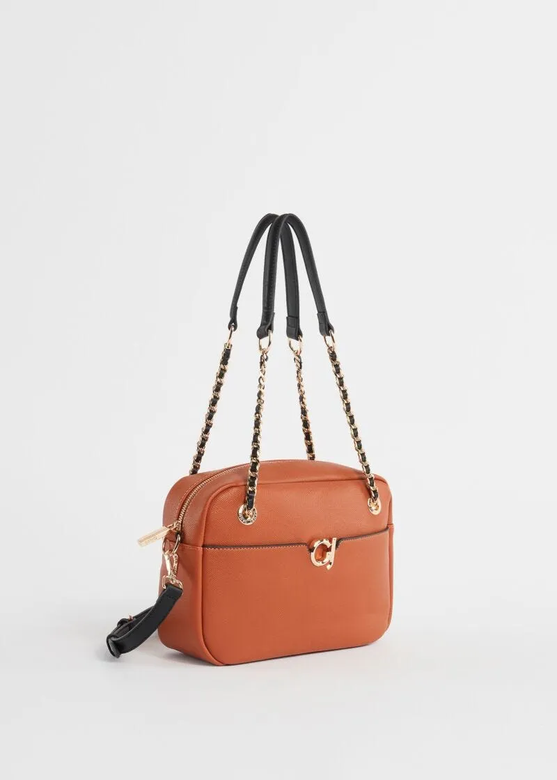 Borsa a spalla in similpelle