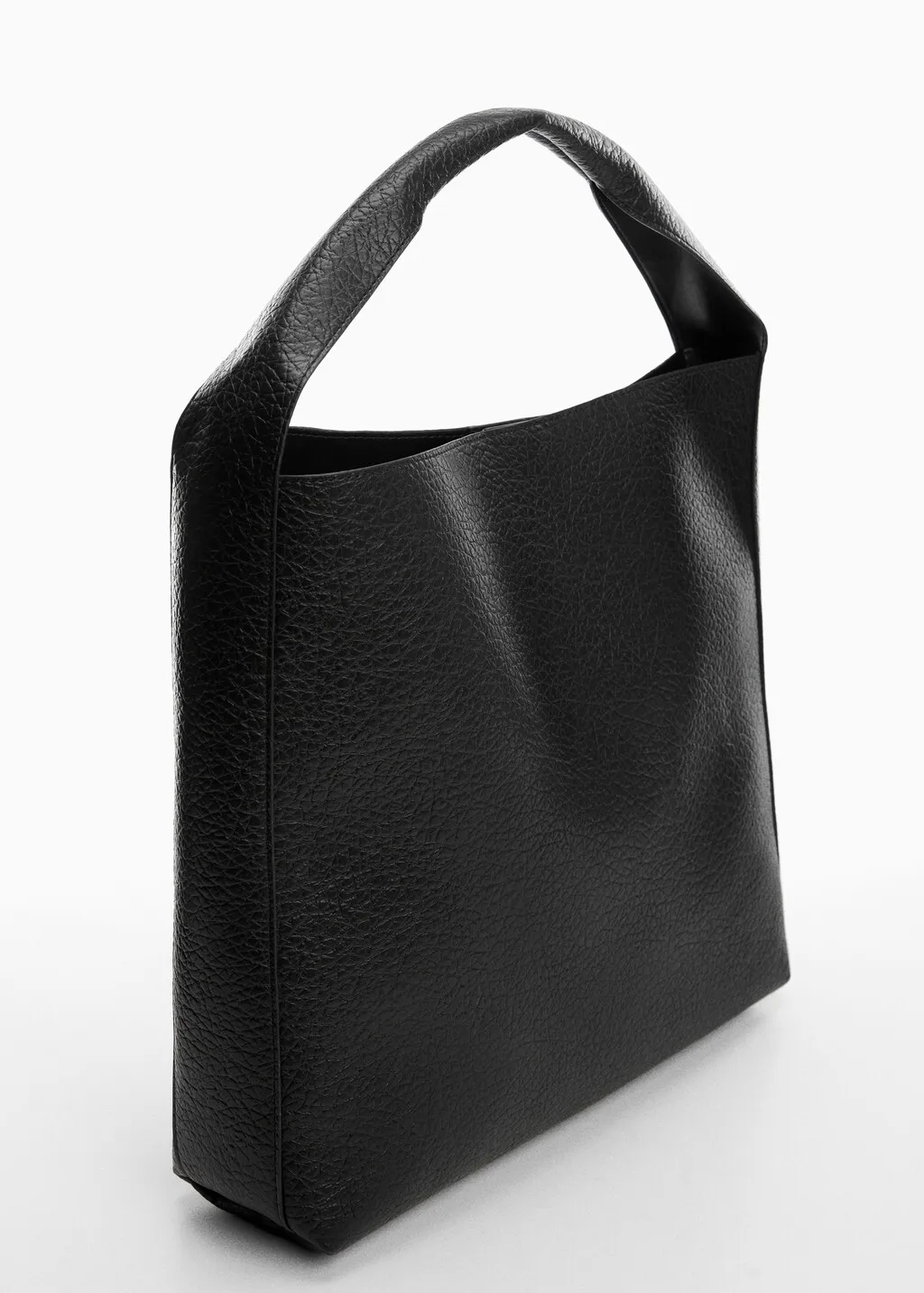 Borsa shopper effetto pelle