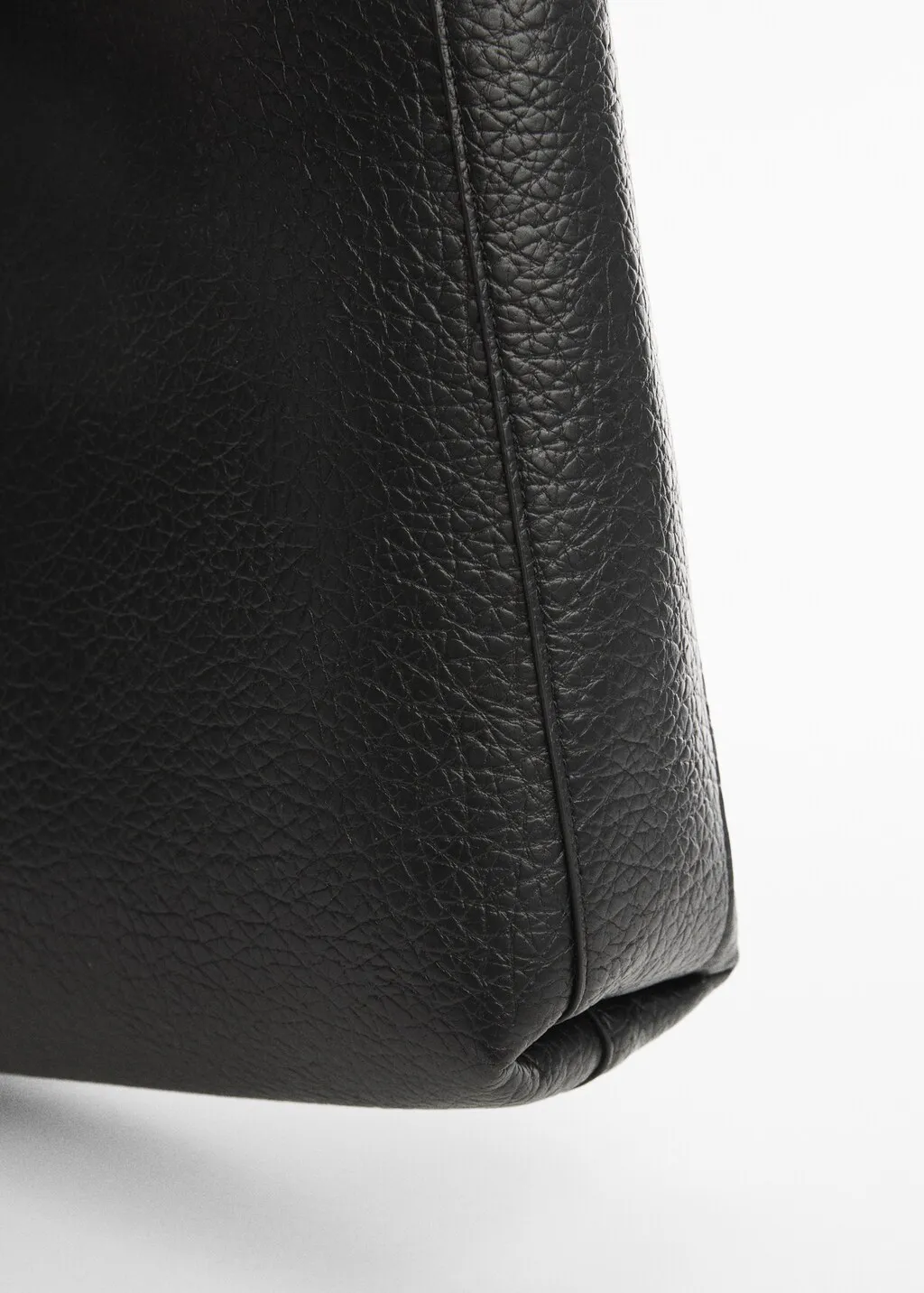 Borsa shopper effetto pelle