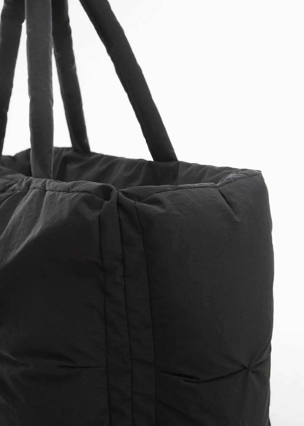 Borsa shopper trapuntata