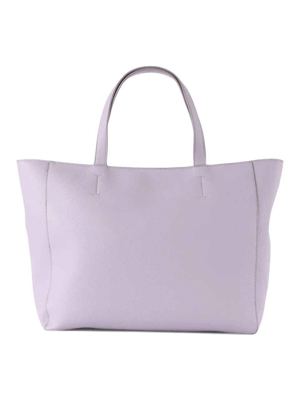 Borsa shopping effetto martellato con logo impresso