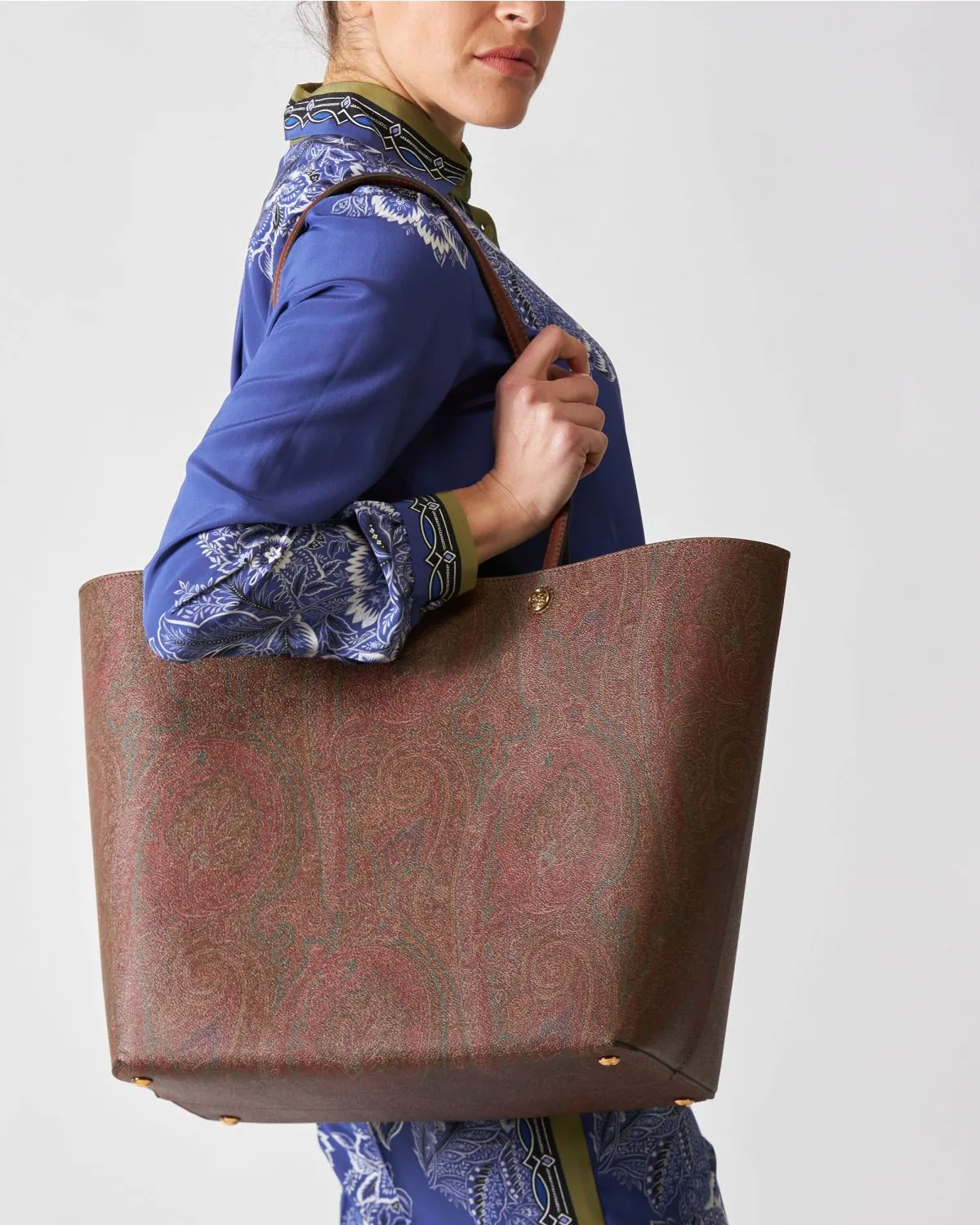 Borsa Shopping Essential Fantasia Paisley