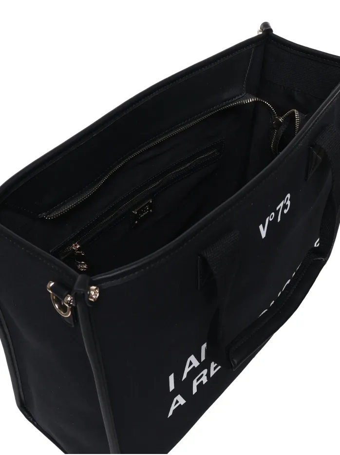 BORSA TOTE RESPONSABILITY IN COTONE