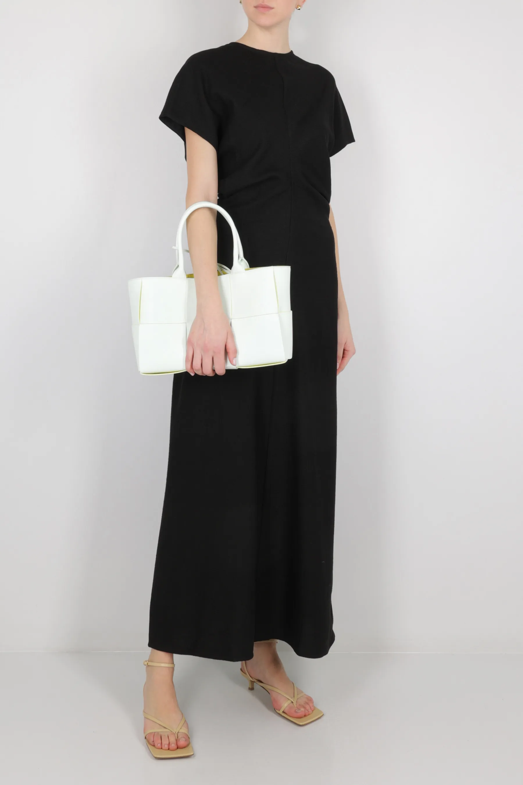 BOTTEGA VENETA borsa tote Arco small in Maxi Intrecciato nappa