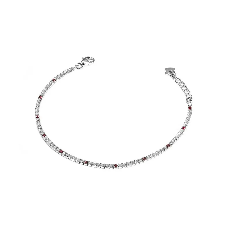 Bracciale Tennis “Diamond” In Argento 925% 2mm