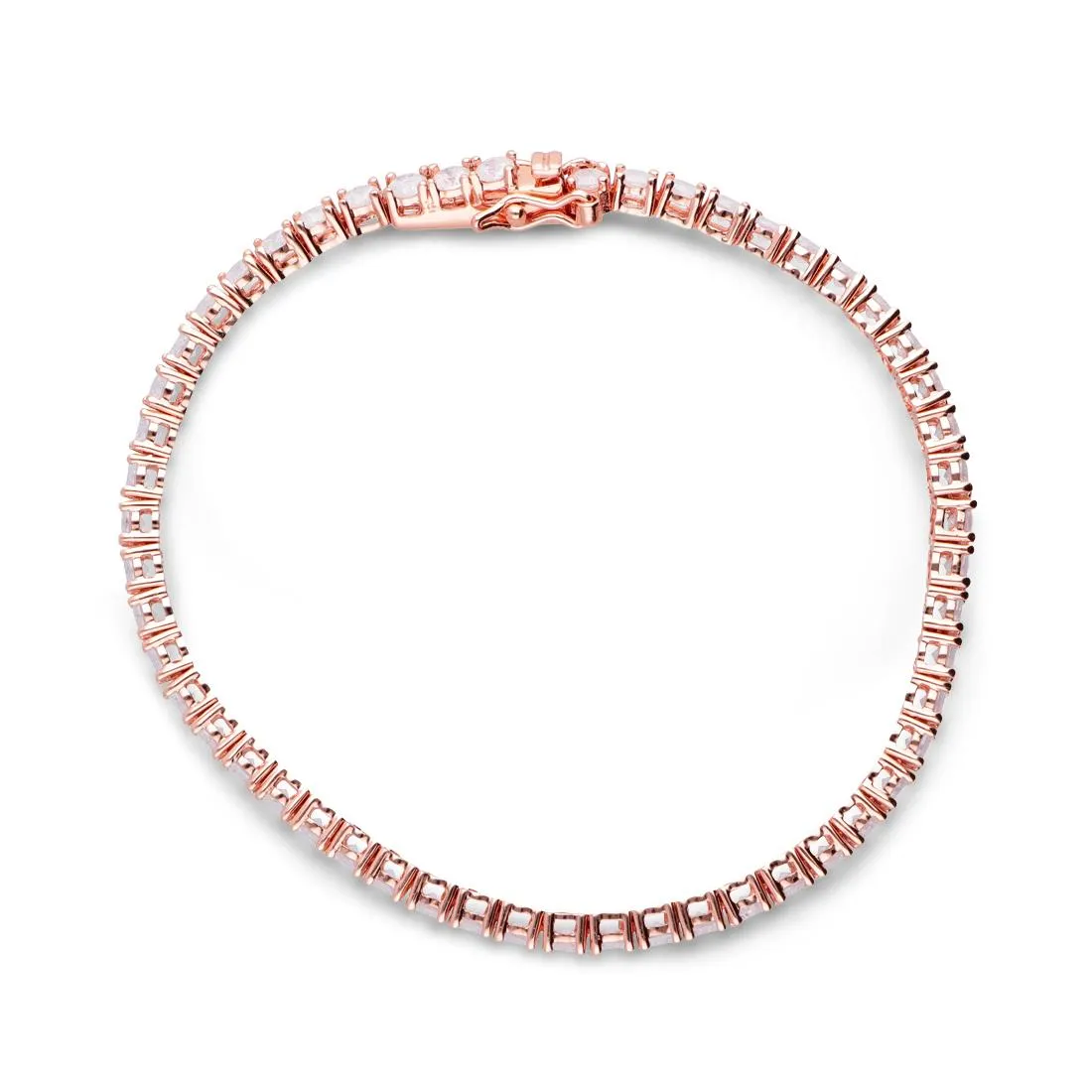 Bracciale tennis in argento