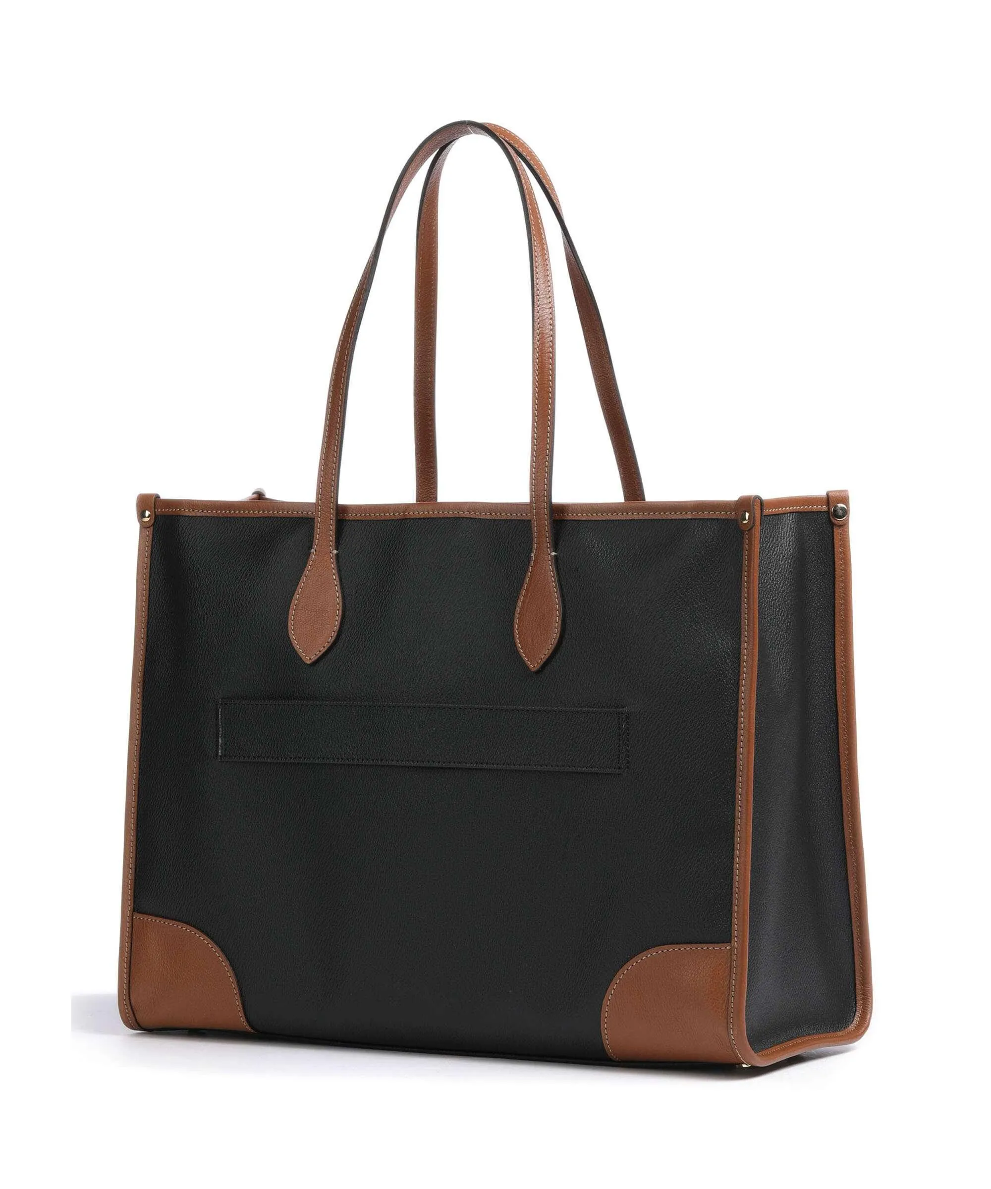  Brics Firenze Borsa shopper 14″ pelle sintetica nero  