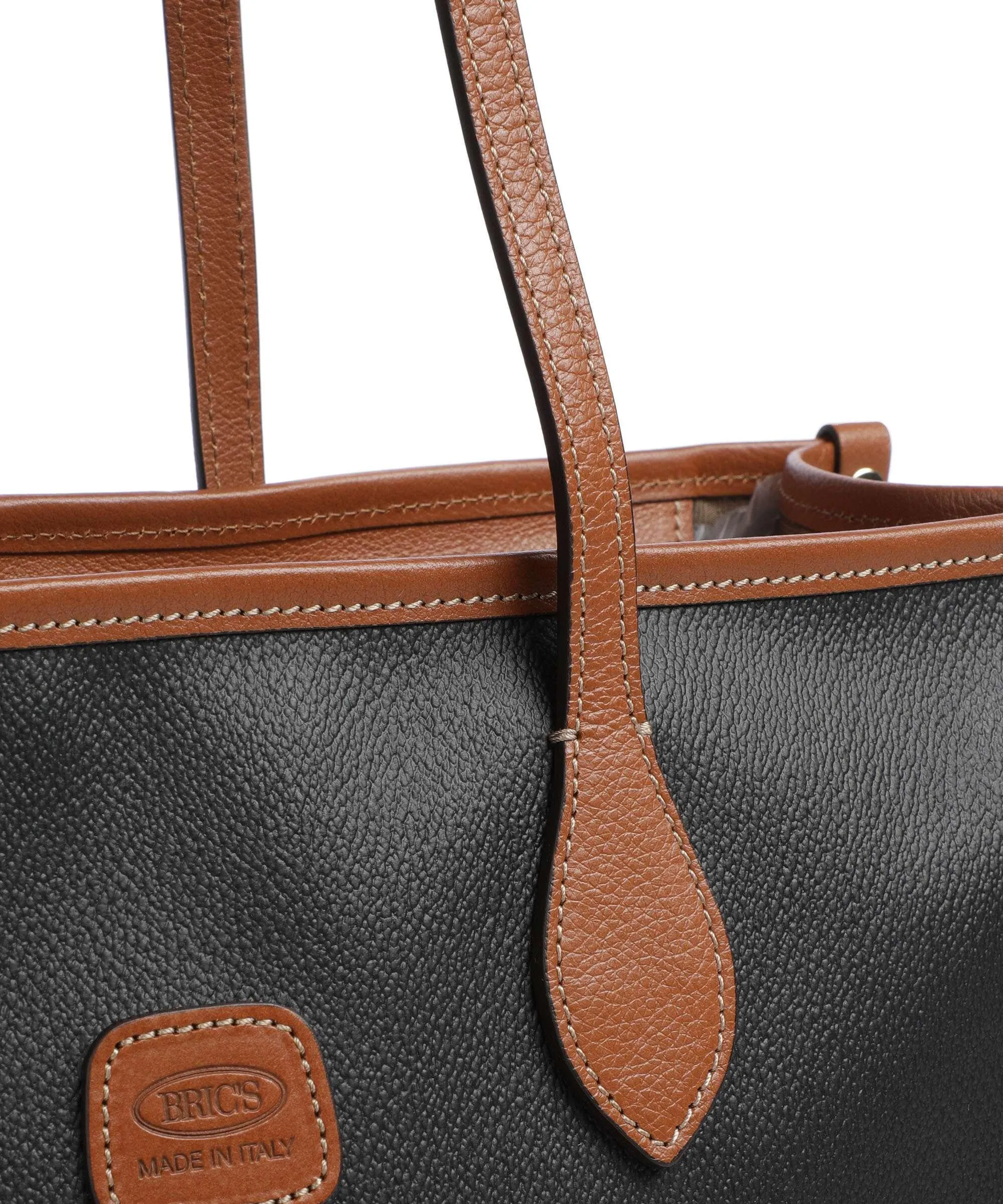  Brics Firenze Borsa shopper 14″ pelle sintetica nero  
