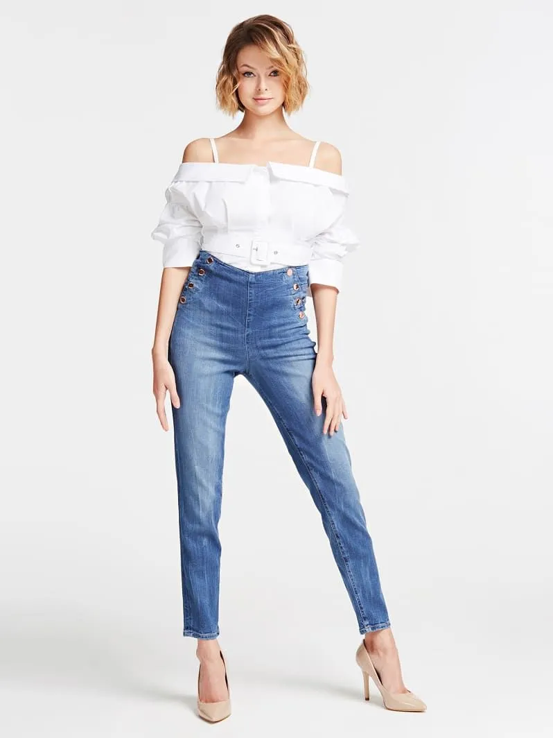 Camicia con cintura