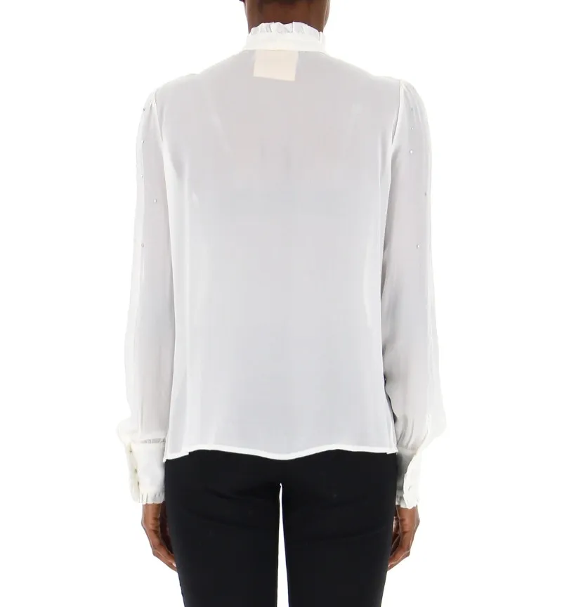 Camicia con strass