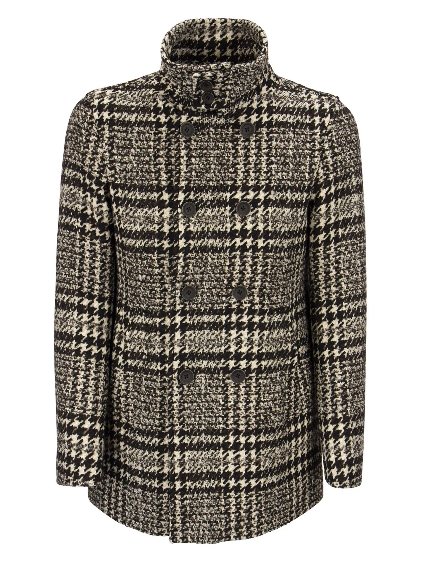 Cappotto a scacchi vintage