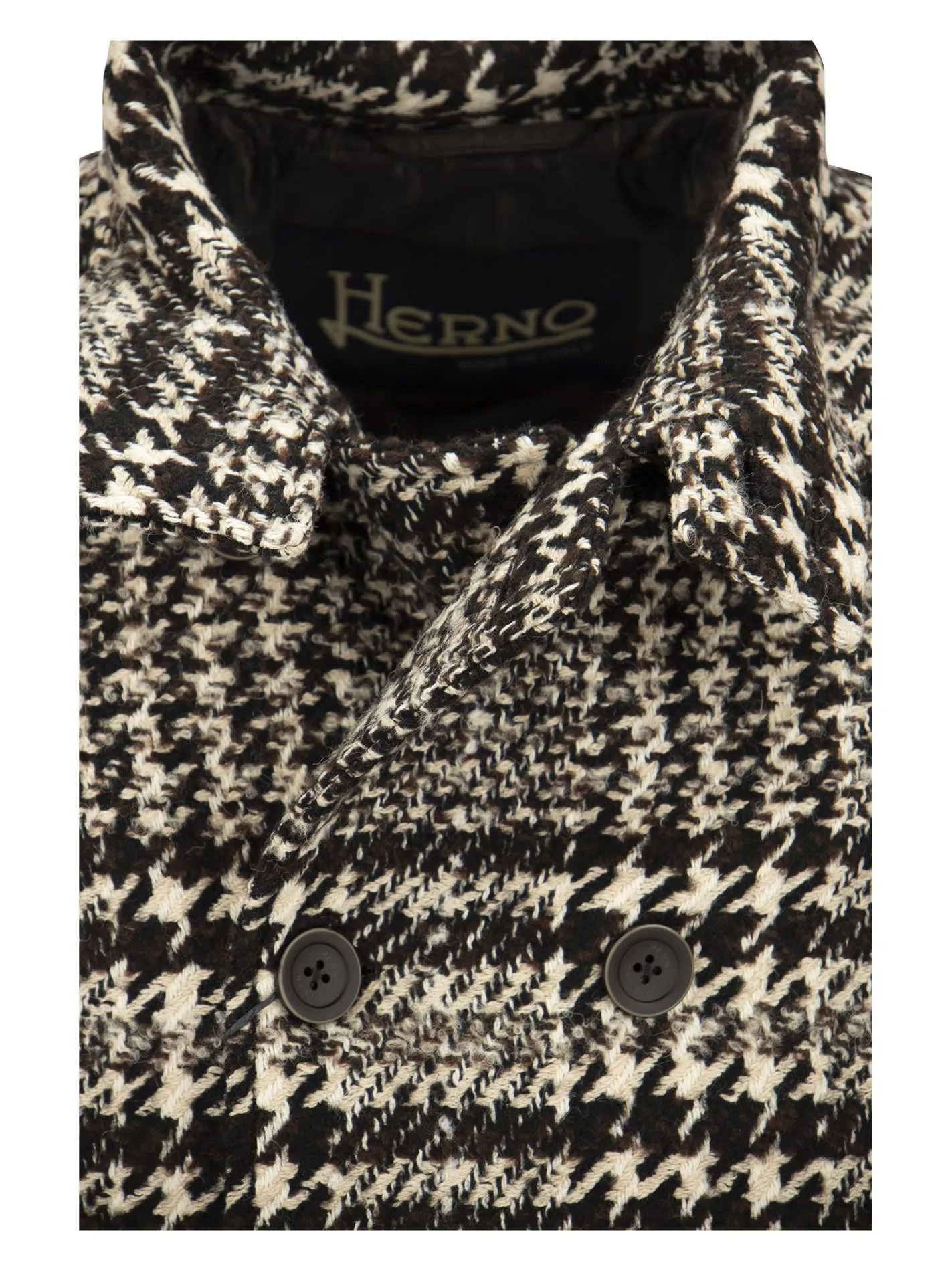 Cappotto a scacchi vintage