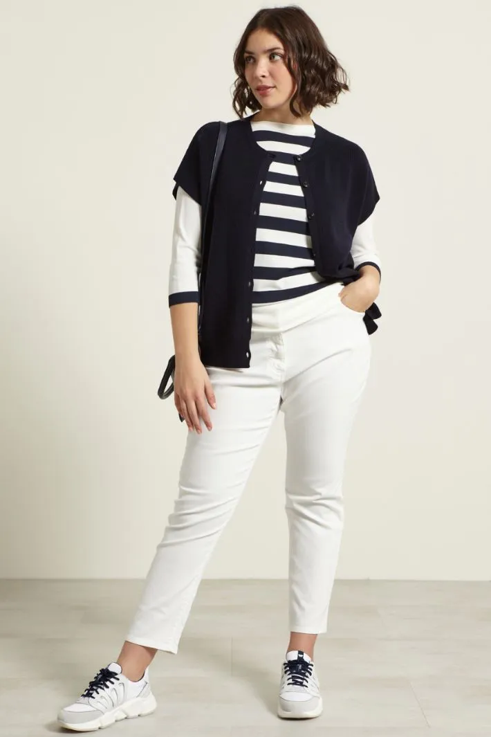 Cardigan con maniche a kimono