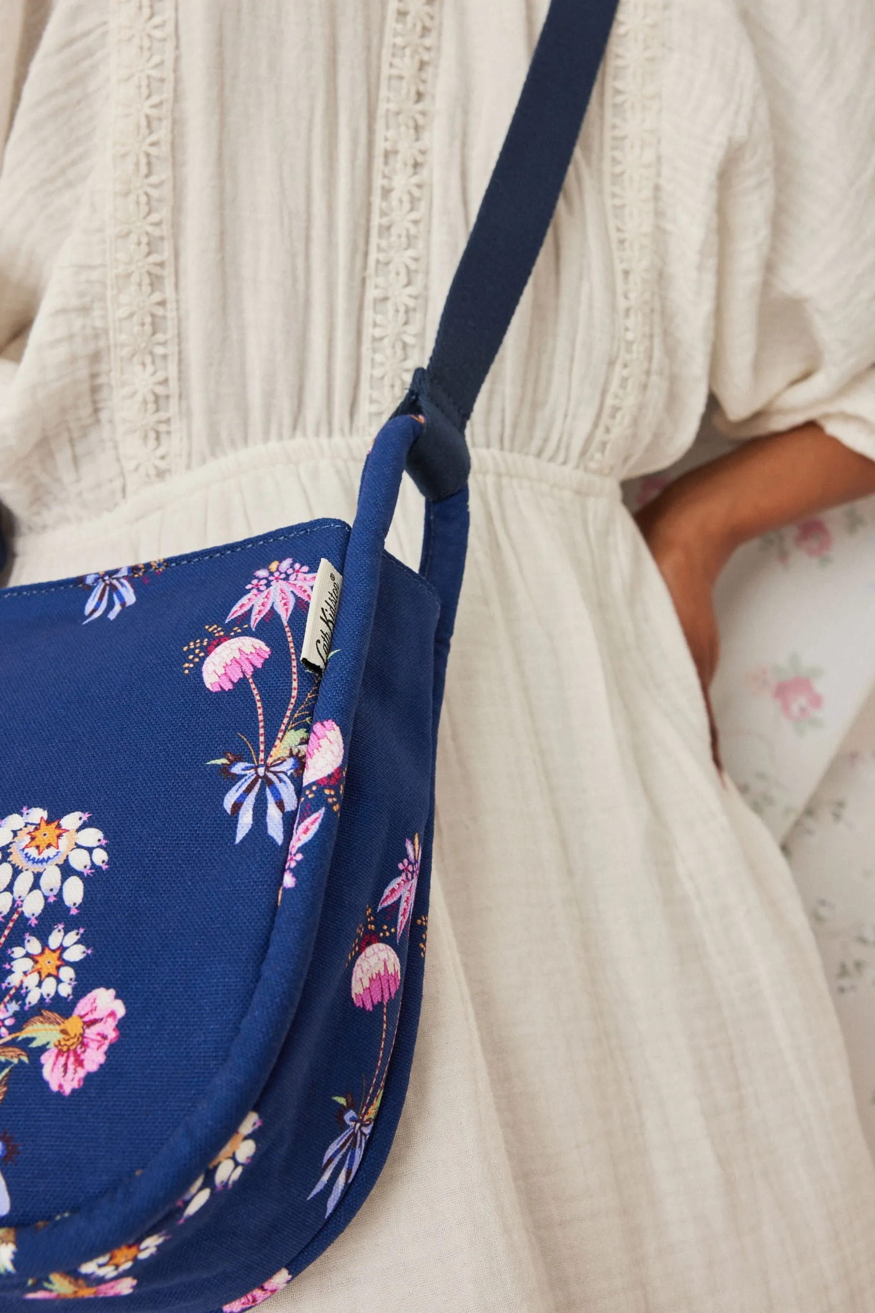 Cath Kidston - Borsa messenger Borsa grande curva