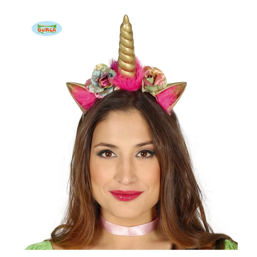 Cerchietto con Unicorno da Donna per Carnevale e Halloween