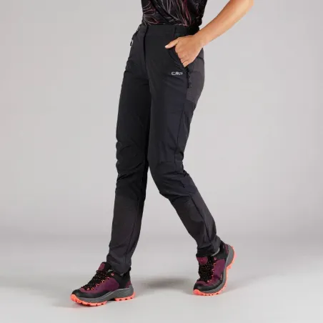 CMP   donna    Pantaloni trekking con ginocchia rinforzate - col. U423