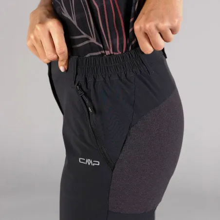 CMP   donna    Pantaloni trekking con ginocchia rinforzate - col. U423