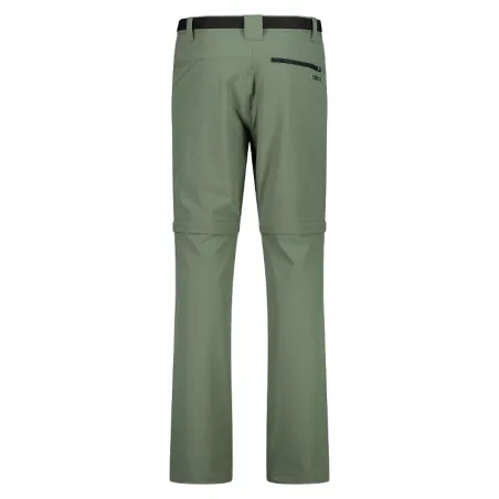 CMP   uomo    Pantaloni trekking zip-off - col. E452