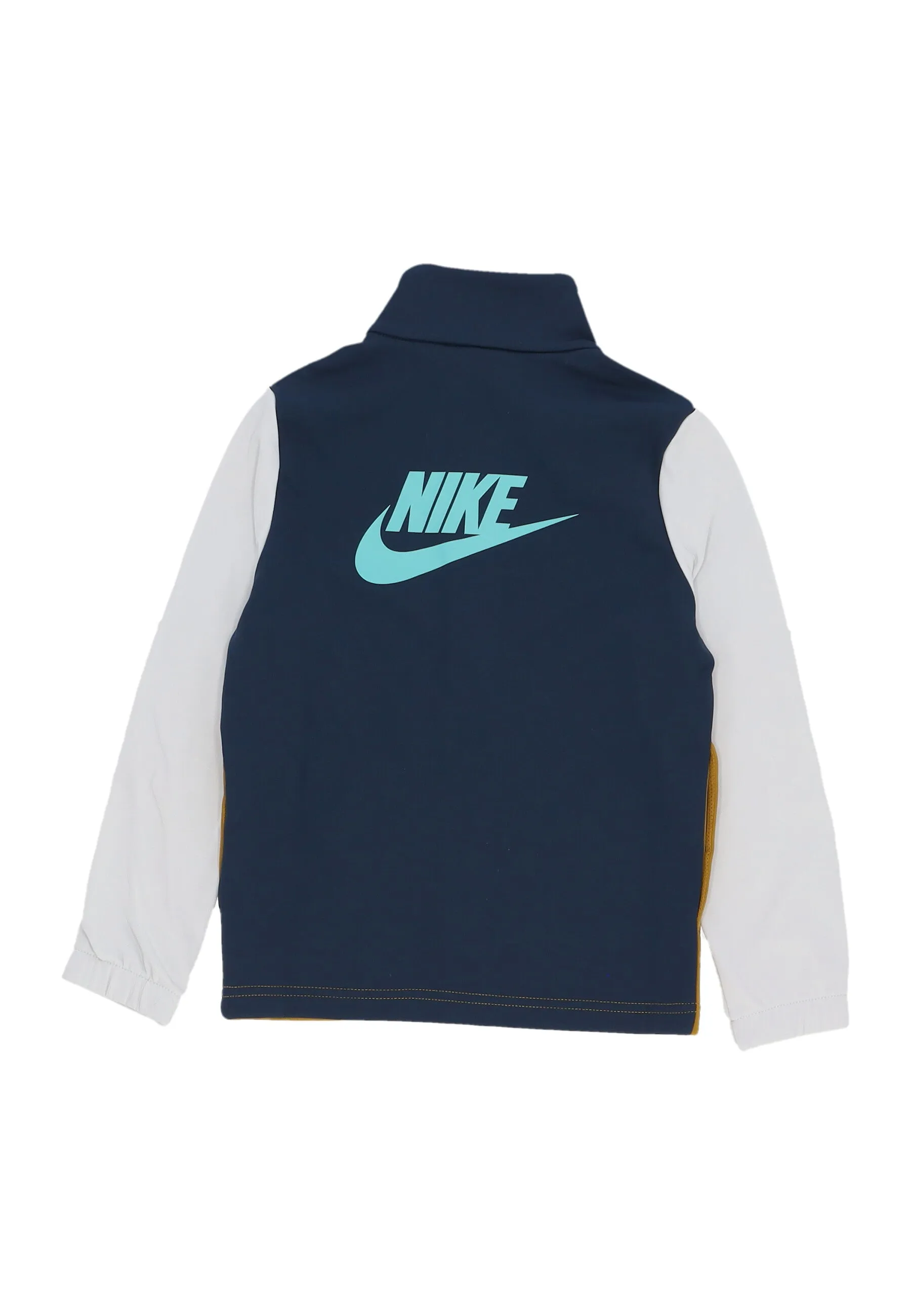 Completo Tuta Ragazzo B Sportswear Full-zip Tracksuit Armory Navy/bronzine/green Frost