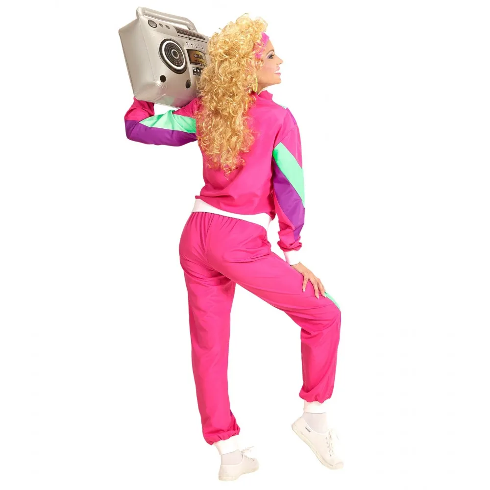 Costume Tuta Anni 80 Unisex per Feste a Tema, Taglia L, Adulto